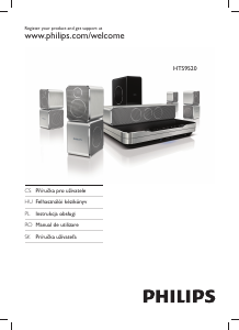 Manual Philips HTS9520 Sistemul home cinema
