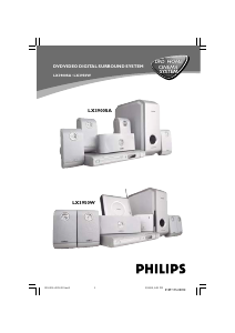 Manual de uso Philips LX3900SA Sistema de home cinema