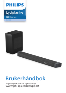 Bruksanvisning Philips TAB7908 Hjemmeteatersystem