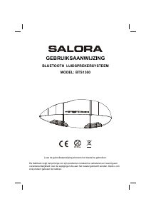 Manual Salora BTS1300 Speaker