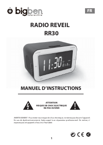 Mode d’emploi Bigben RR30 Radio-réveil