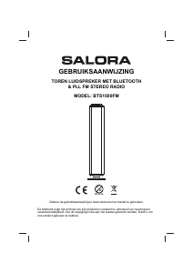 Manual Salora BTS1500FM Speaker