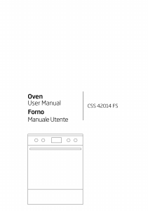 Manuale BEKO CSS 42014 FW Cucina