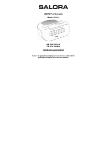 Manual Salora CR612 Alarm Clock Radio