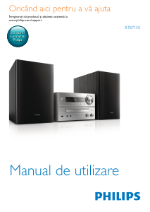 Manual Philips BTB7150 Stereo set
