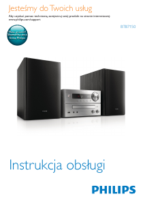 Instrukcja Philips BTB7150 Zestaw stereo