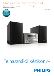 Használati útmutató Philips BTB7150 Sztereóberendezés