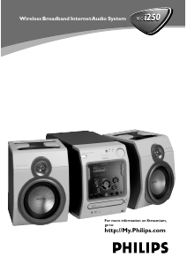 Manual Philips MC-I250 Aparelho de som