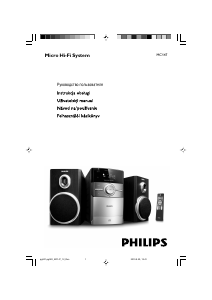 Návod Philips MC147 Stereo súprava