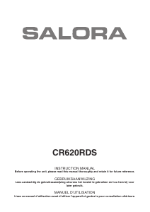 Mode d’emploi Salora CR620RDS Radio-réveil