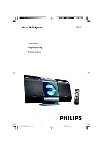 Bruksanvisning Philips MCB275 Stereosett