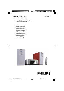 Manual Philips MCD119 Stereo-set
