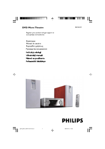 Használati útmutató Philips MCD119 Sztereóberendezés