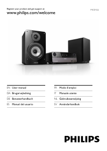 Manuale Philips MCD122 Stereo set