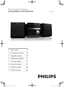 Εγχειρίδιο Philips MCD135 Στερεοφωνικό σετ