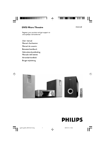 Manual Philips MCD149 Stereo-set