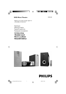 Návod Philips MCD149 Stereo súprava