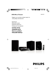 Manual Philips MCD179 Aparelho de som