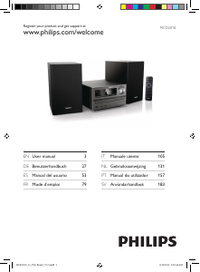 Manual Philips MCD2010 Stereo-set
