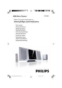 Manual Philips MCD288E Aparelho de som