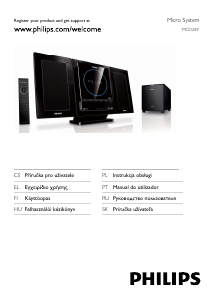 Manuál Philips MCD289 Stereo souprava