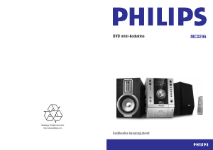 Kasutusjuhend Philips MCD296 Stereokomplekt