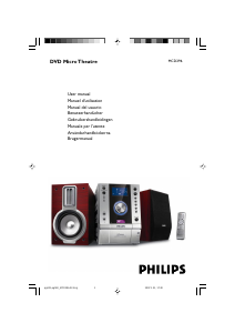Bedienungsanleitung Philips MCD296 Stereoanlage