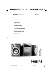Bedienungsanleitung Philips MCD510 Stereoanlage