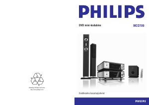Kasutusjuhend Philips MCD709 Stereokomplekt