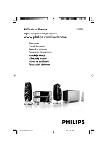 Návod Philips MCD728 Stereo súprava