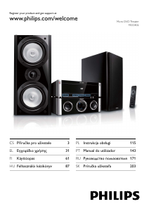 Használati útmutató Philips MCD802 Sztereóberendezés