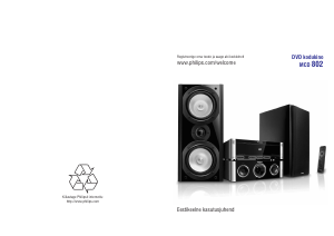 Kasutusjuhend Philips MCD802 Stereokomplekt
