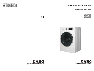 Manual AEG L34273S Washing Machine