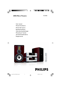 Manual de uso Philips MCD908 Set de estéreo