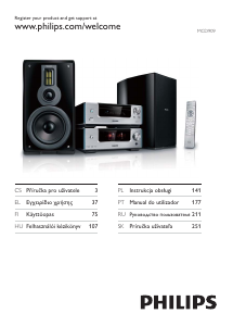 Instrukcja Philips MCD909 Zestaw stereo
