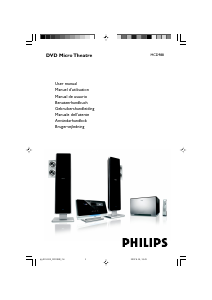 Návod Philips MCD988 Stereo súprava