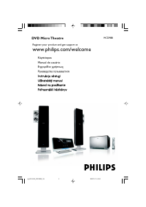 Käyttöohje Philips MCD988 Stereosetti