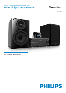 Manual Philips MCI730 Aparelho de som