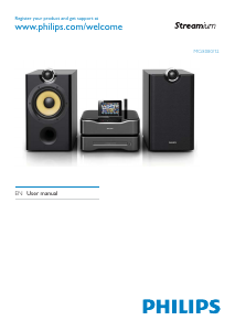 Manual Philips MCI8080 Stereo-set