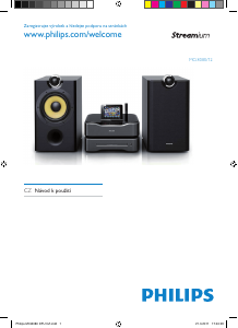 Manuál Philips MCI8080 Stereo souprava
