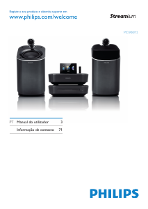 Manual Philips MCI900 Aparelho de som
