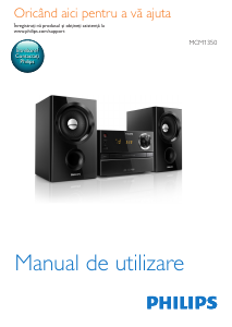 Manual Philips MCM1350 Stereo set