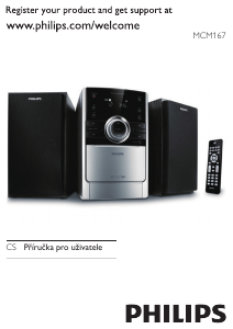 Manuál Philips MCM167 Stereo souprava