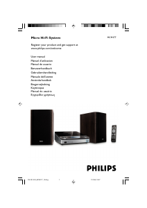 Manual Philips MCM177 Aparelho de som