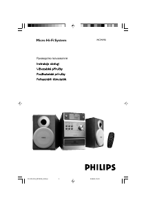 Návod Philips MCM190 Stereo súprava