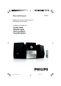 Használati útmutató Philips MCM204 Sztereóberendezés