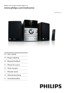 Manuale Philips MCM205 Stereo set