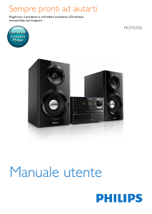 Manuale Philips MCM2350 Stereo set