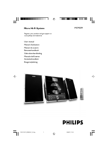 Manual de uso Philips MCM239D Set de estéreo