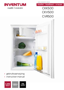 Manual Inventum CKK500 Refrigerator